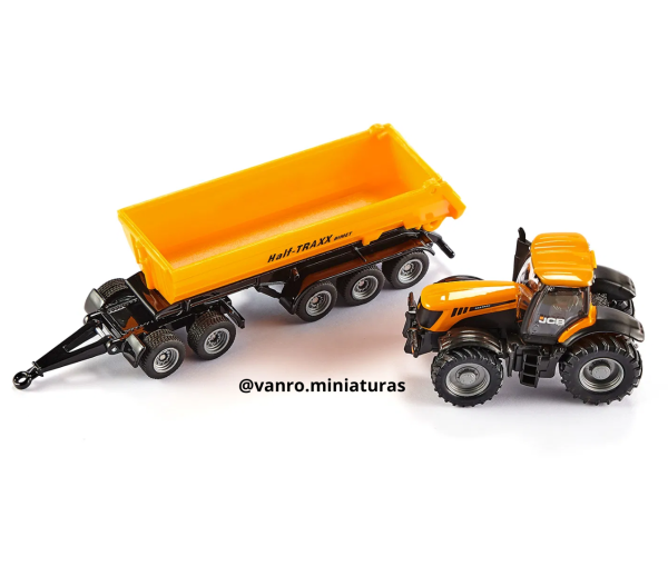 Tractor JCB c/carrito basculante - Siku - Imagen 4