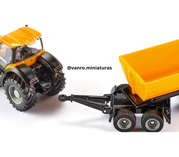 Tractor JCB c/carrito basculante - Siku - Imagen 7