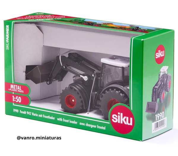 Tractor Fendt Vario 942 c/ cargador frontal - Siku - Imagen 4