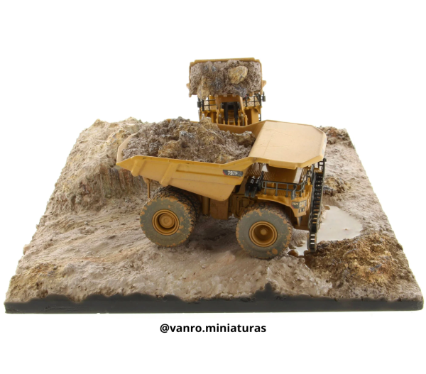 Camión minero Cat.797F y cargador frontal Cat. 994K - Diecast Masters - Imagen 9