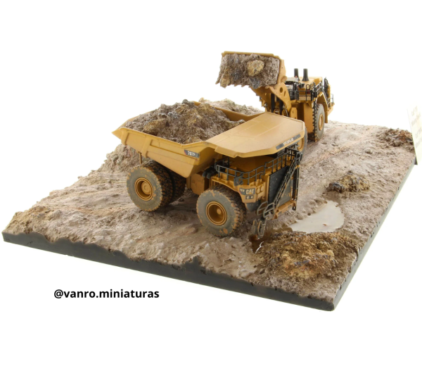 Camión minero Cat.797F y cargador frontal Cat. 994K - Diecast Masters - Imagen 2