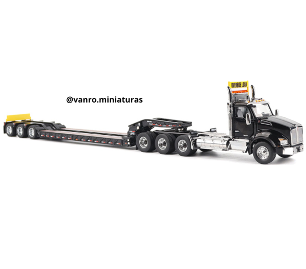 Camión Kenworth T880 SBFA c/cama baja - Diecast Masters - Imagen 4