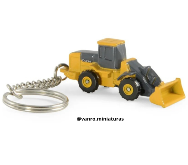 Llavero Mini Cargador Frontal John Deere