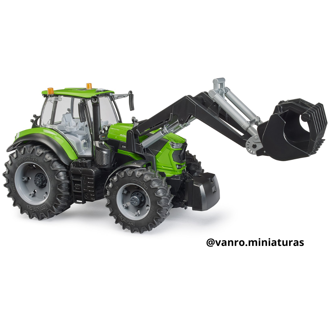 Tractor Deutz 8280 TTV c/cargador frontal – Bruder Toys
