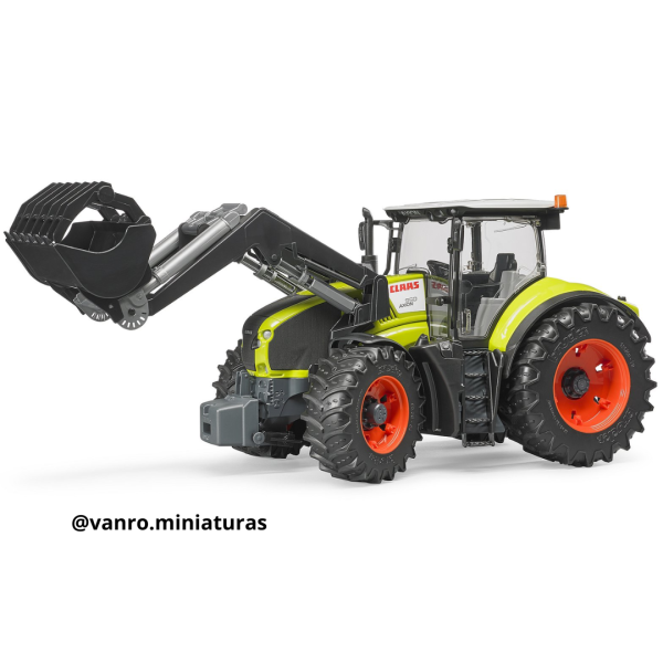 Tractor Claas Axion 950 c/ cargador frontal - Bruder Toys
