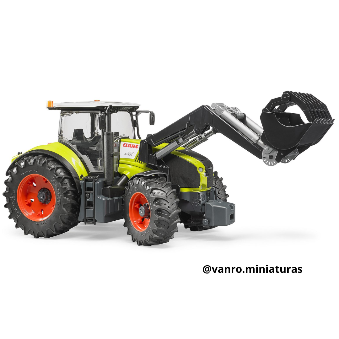 Tractor Claas Axion 950 c/ cargador frontal – Bruder Toys