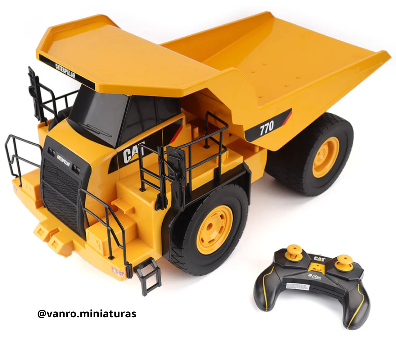Camión minero Cat. 770 Radio Control – Diecast Masters