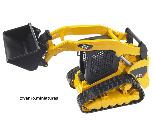 Minicargador Cat. tipo oruga - Bruder - Imagen 4