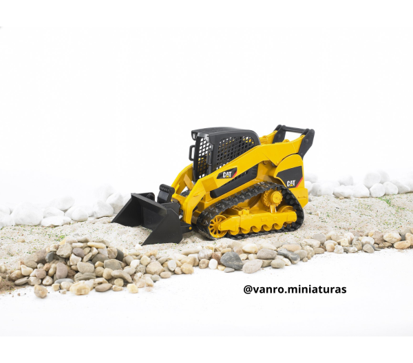 Minicargador Cat. tipo oruga - Bruder - Imagen 5
