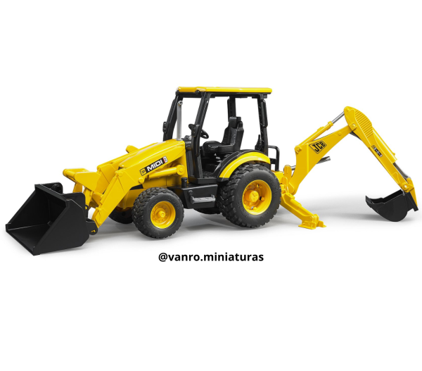 Retroexcavadora JCB MIDI CX - Bruder Toys