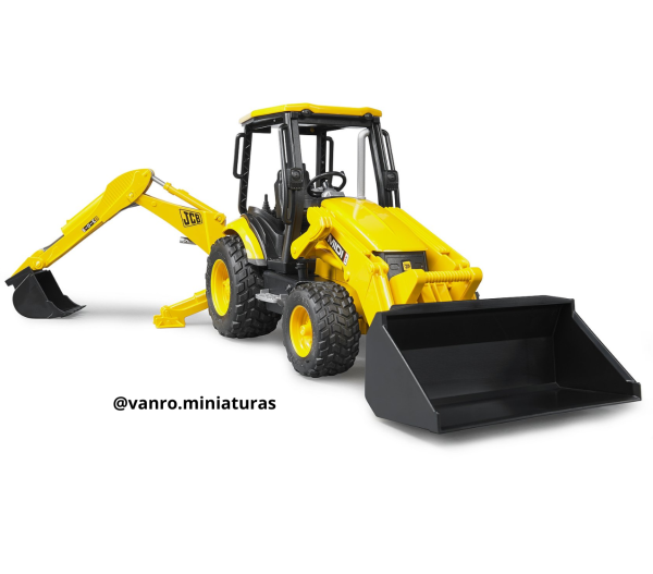 Retroexcavadora JCB MIDI CX - Bruder Toys - Imagen 4