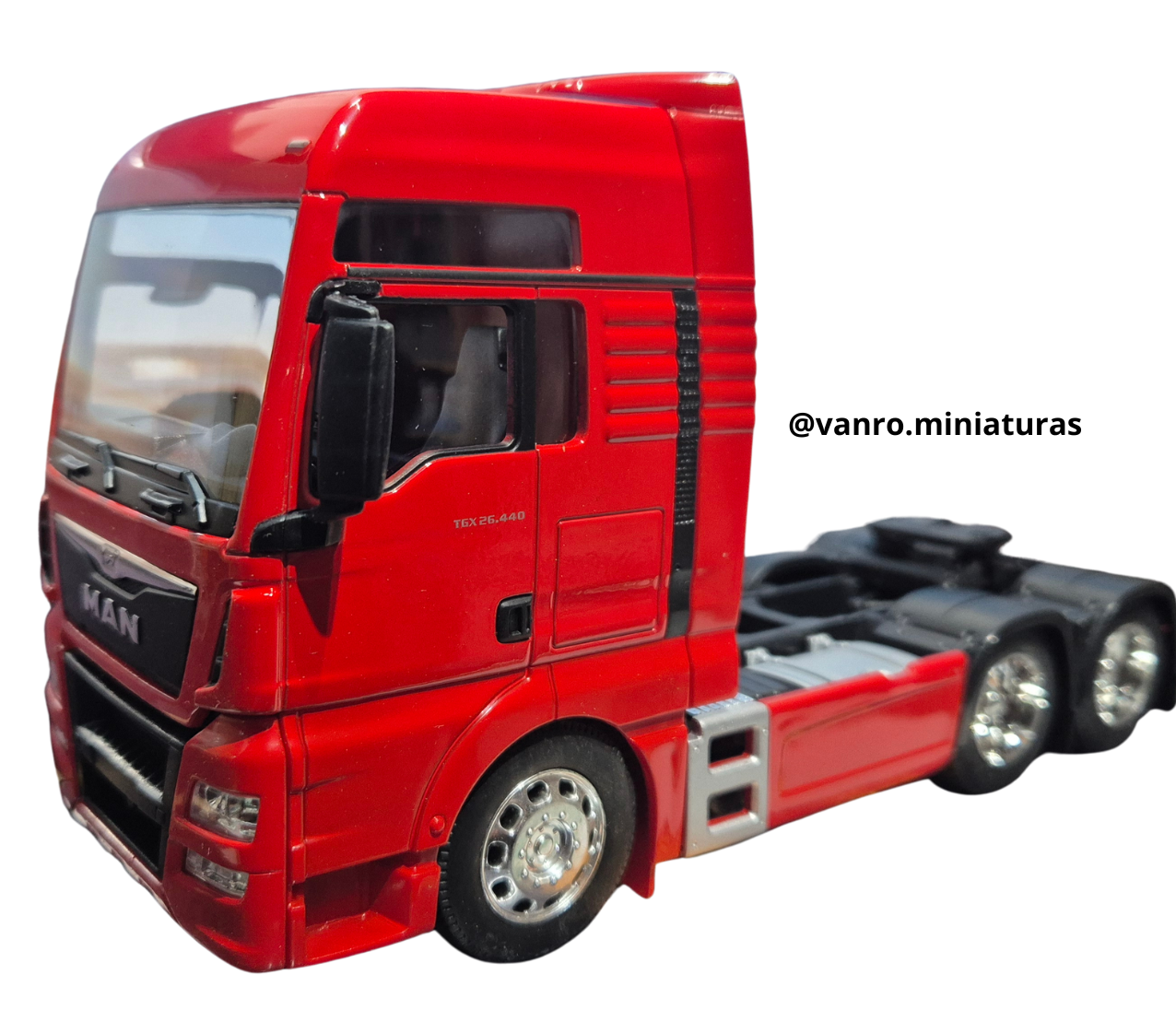 Camión Man TGX 26.440 6×4 – Welly