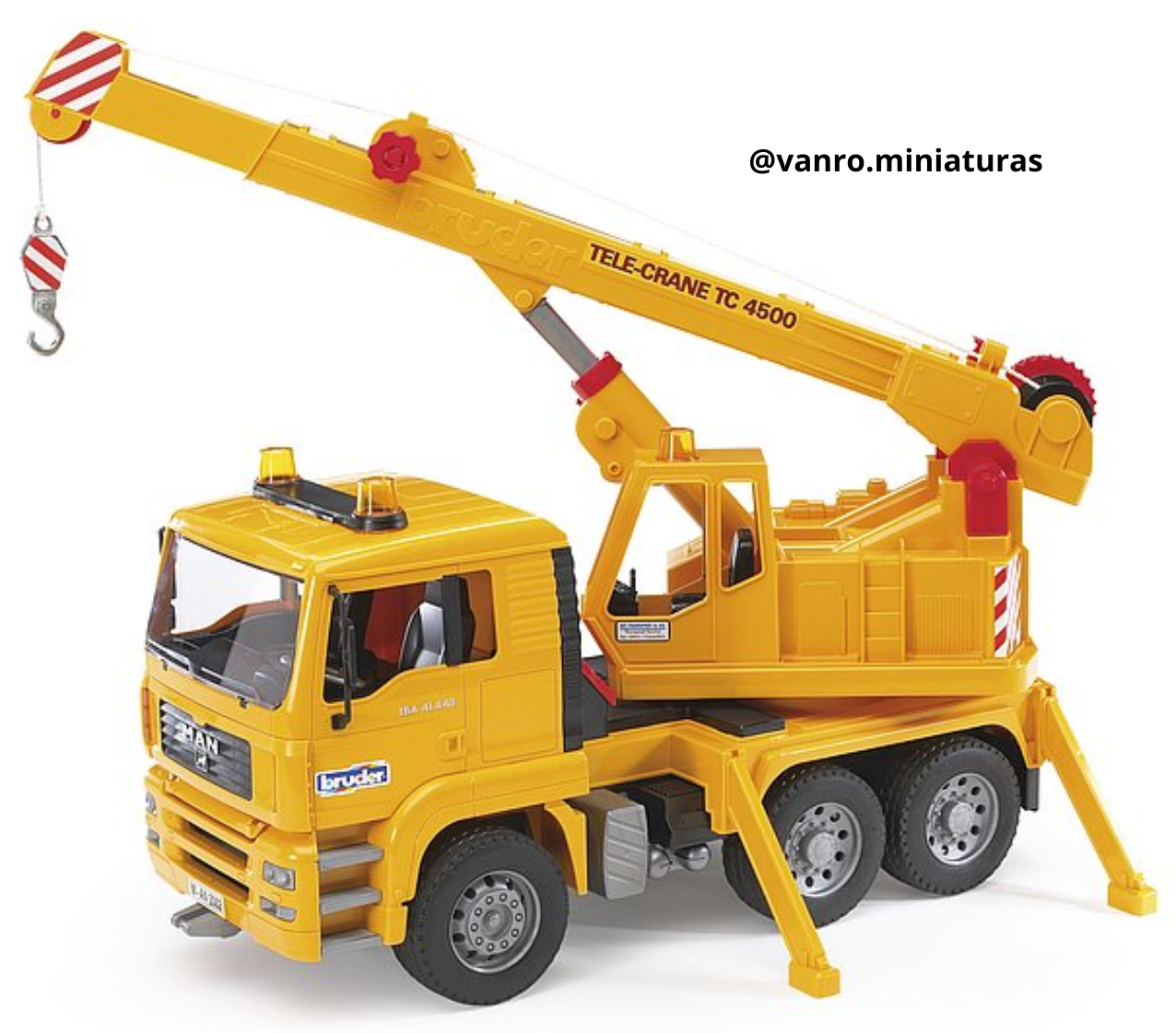 Camión grúa MAN – Bruder Toys