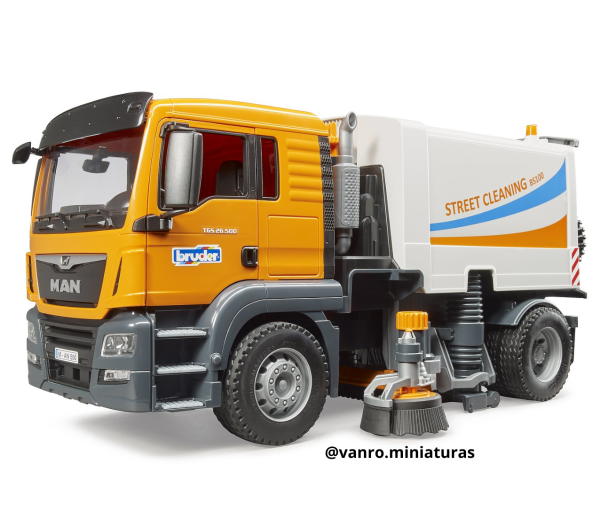 Camión barredora de Calle MAN TGS - Bruder Toys