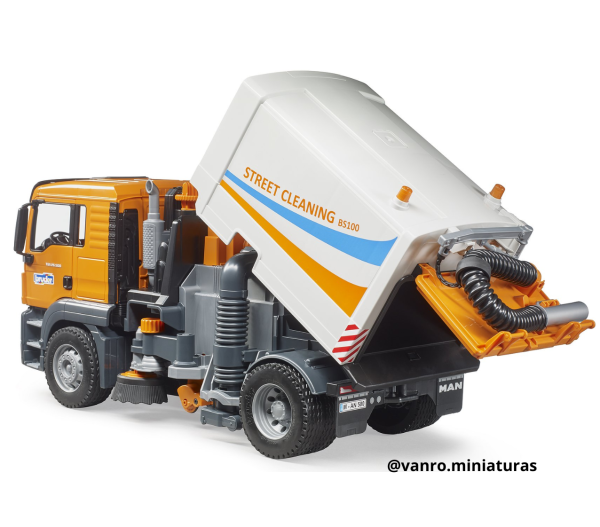 Camión barredora de Calle MAN TGS - Bruder Toys - Imagen 3