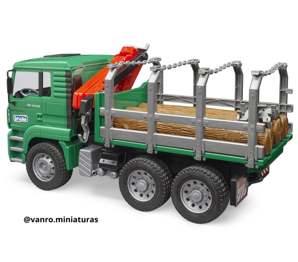 Camión MAN c/grúa de carga - Bruder Toys - Imagen 4