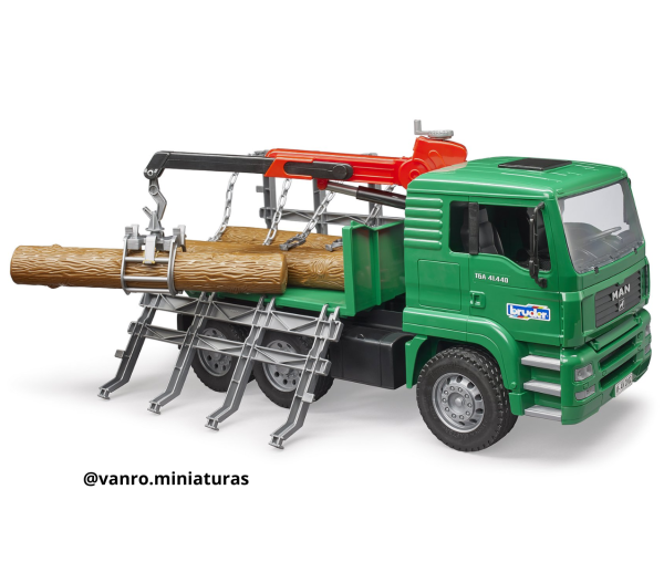 Camión MAN c/grúa de carga - Bruder Toys - Imagen 5