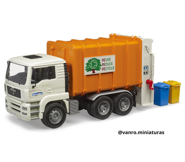 Camión de basura MAN TGA  - Bruder Toys