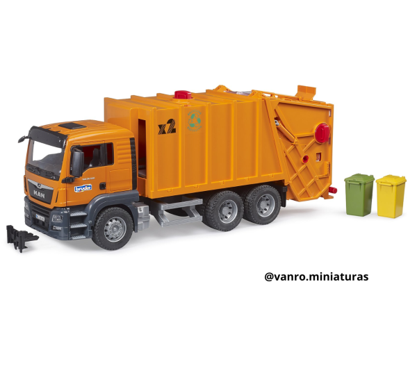 Camión de basura MAN TGS - Bruder Toys