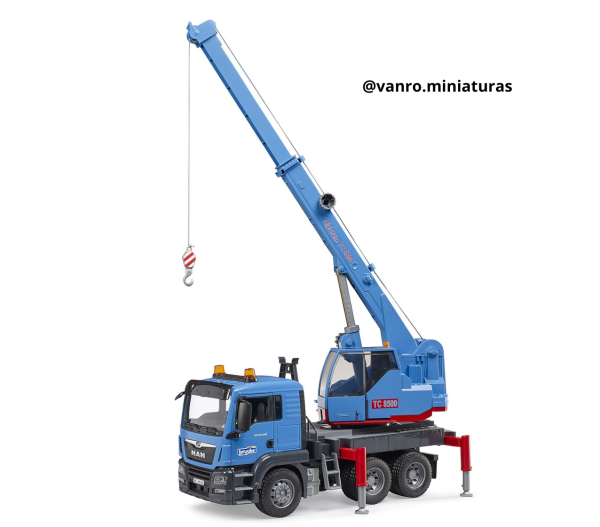 Camión grúa MAN TGS - Bruder Toys - Imagen 4