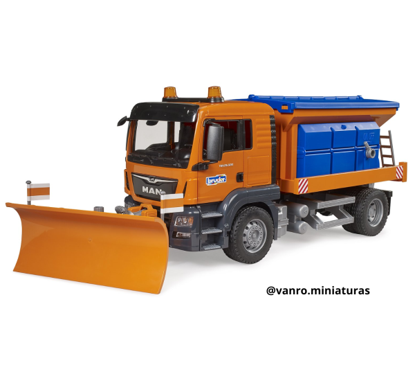 Camión MAN TGS con pala - Bruder Toys