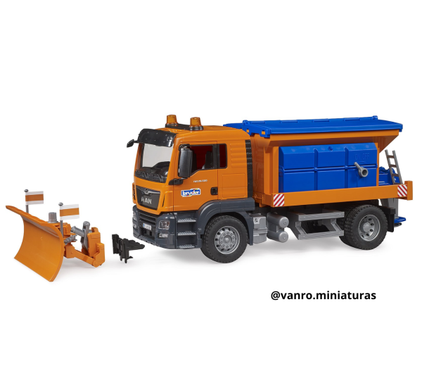 Camión MAN TGS con pala - Bruder Toys - Imagen 2