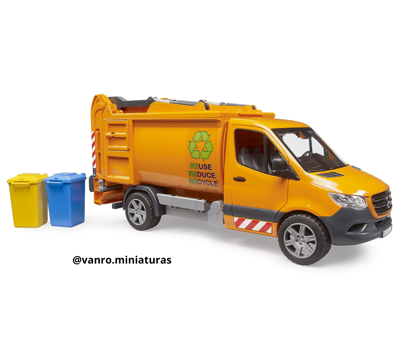 Camión de basura Mercedes Benz Sprinter – Bruder Toys