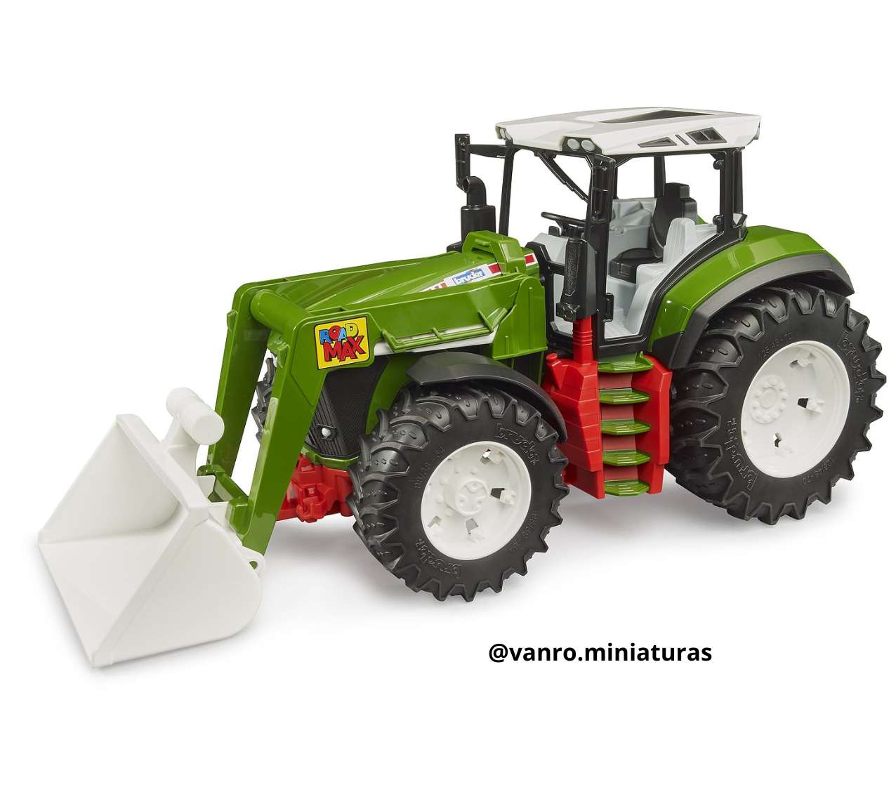 Tractor Roadmax c/ cargadora frontal – Bruder Toys