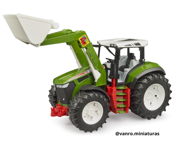 Tractor Roadmax c/ cargadora frontal - Bruder Toys - Imagen 3
