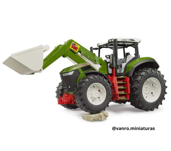 Tractor Roadmax c/ cargadora frontal - Bruder Toys - Imagen 5