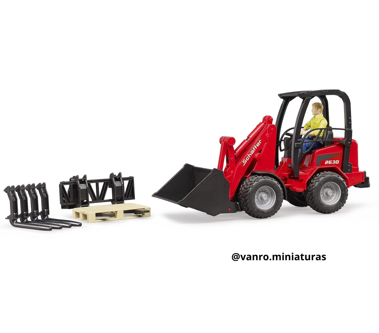 Cargador Compacto Schaffer 2630 c/accesorios