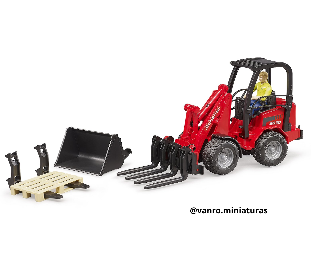Cargador Compacto Schaffer 2630 c/accesorios