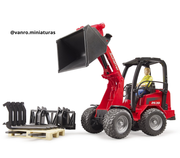 Cargador Compacto Schaffer 2630 c/accesorios - Imagen 4