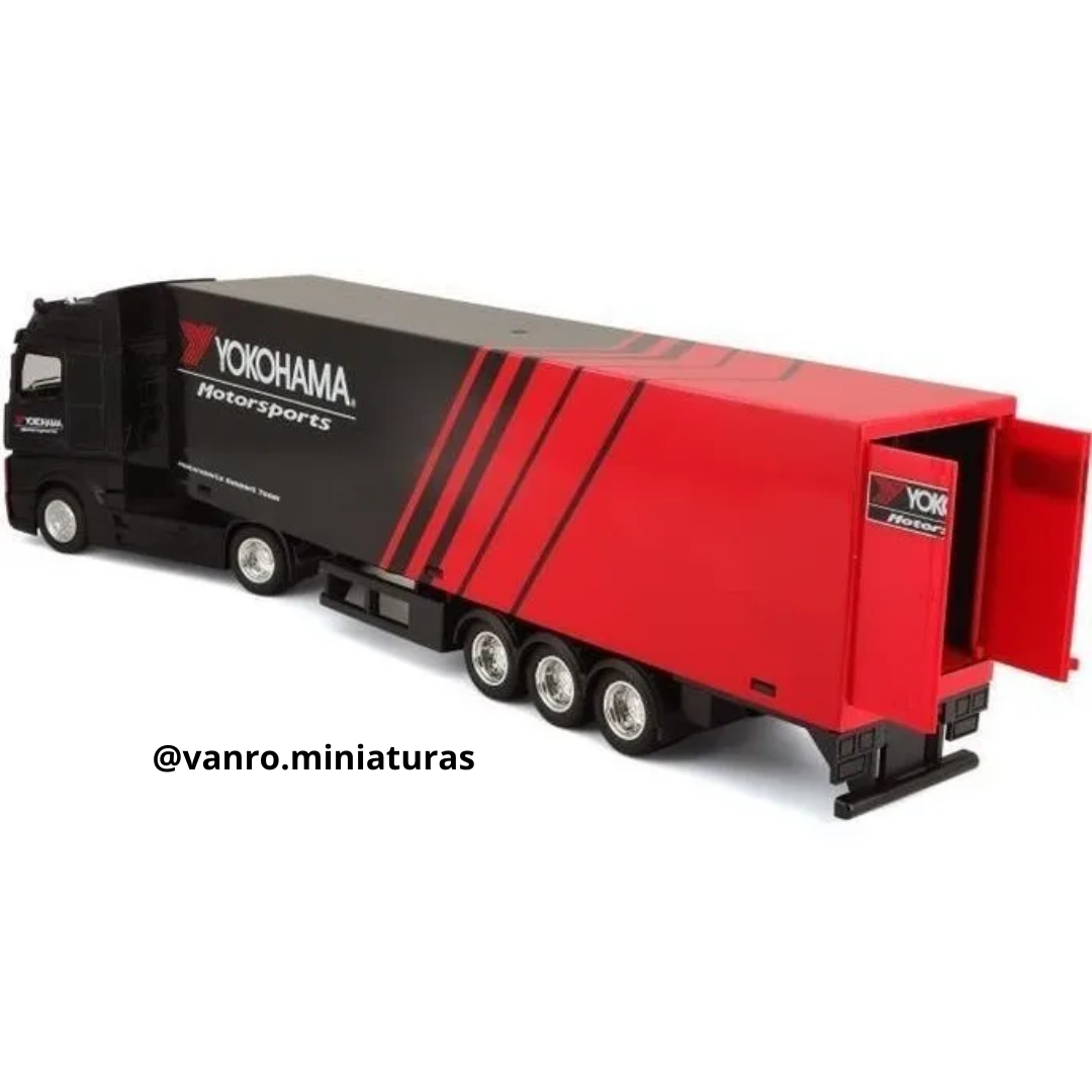 Camión Mercedes Benz Actros c/acoplado – Bburago