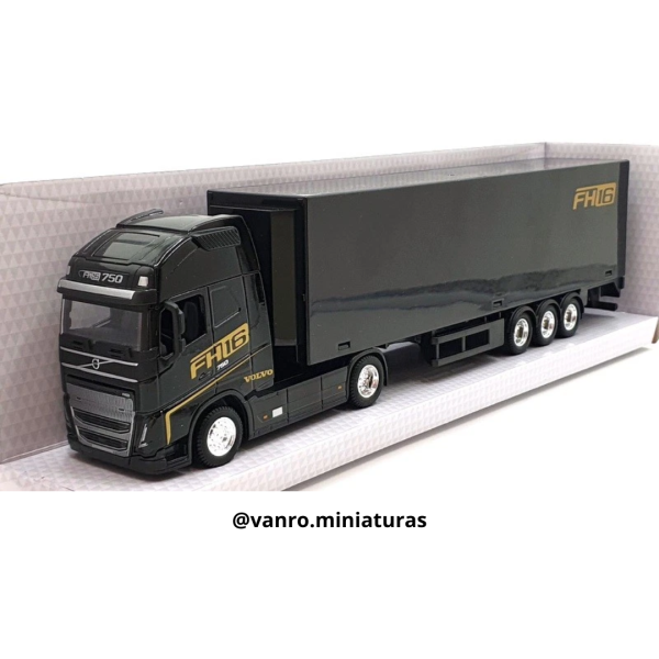 Camión Volvo FH16 750 Globetrotter XXL 4×2 c/semirremolque FH16 - Bburago - Imagen 2