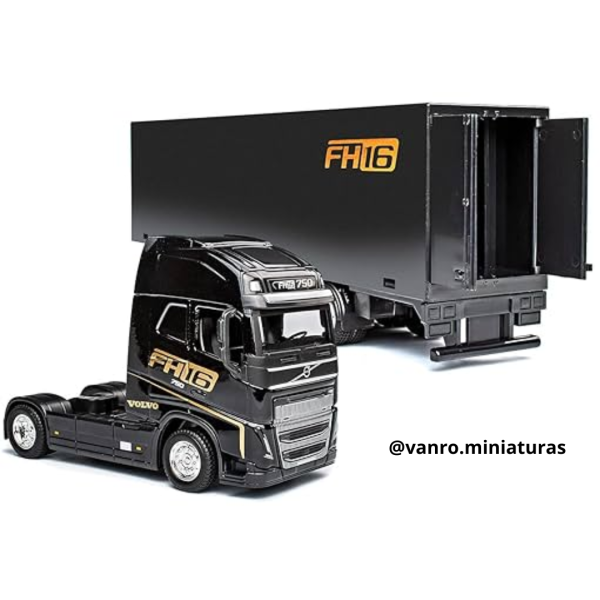 Camión Volvo FH16 750 Globetrotter XXL 4×2 c/semirremolque FH16 - Bburago - Imagen 3