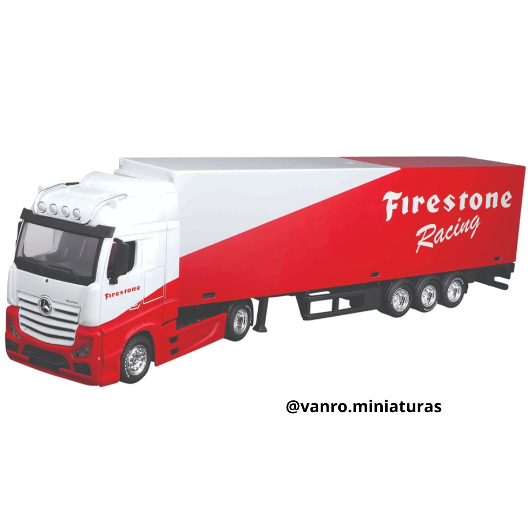 Camión Mercedes Benz Actros Gigaspace 4×2 c/semirremolque – Bburago