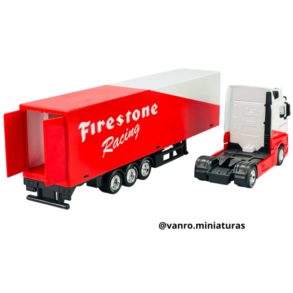 Camión Mercedes Benz Actros Gigaspace 4×2 c/semirremolque - Bburago - Imagen 3
