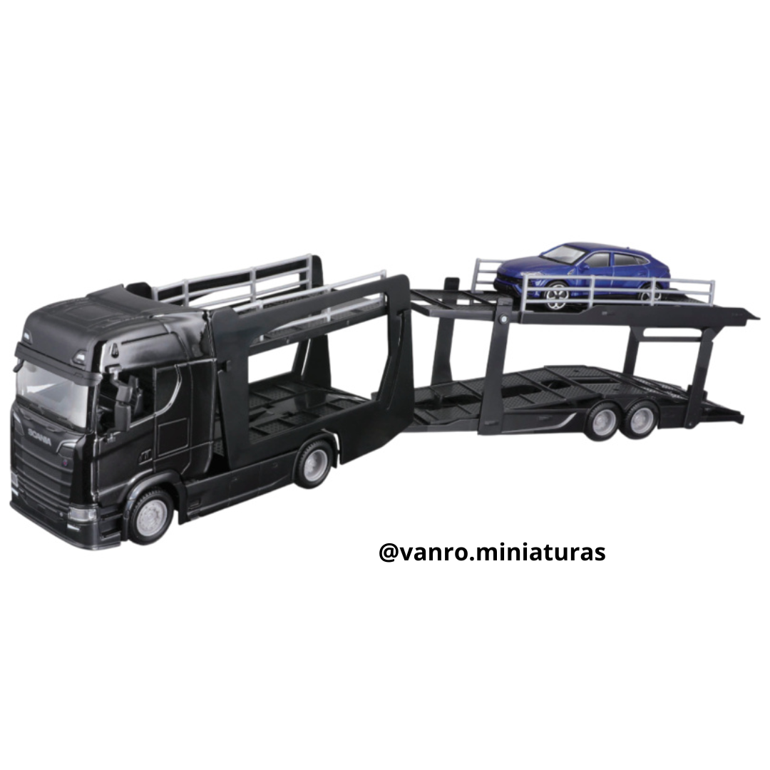 Camión Scania 770s B 4×2 transporte automóviles – Bburago