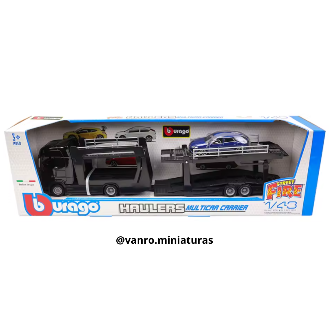 Camión Scania 770s B 4×2 transporte automóviles – Bburago