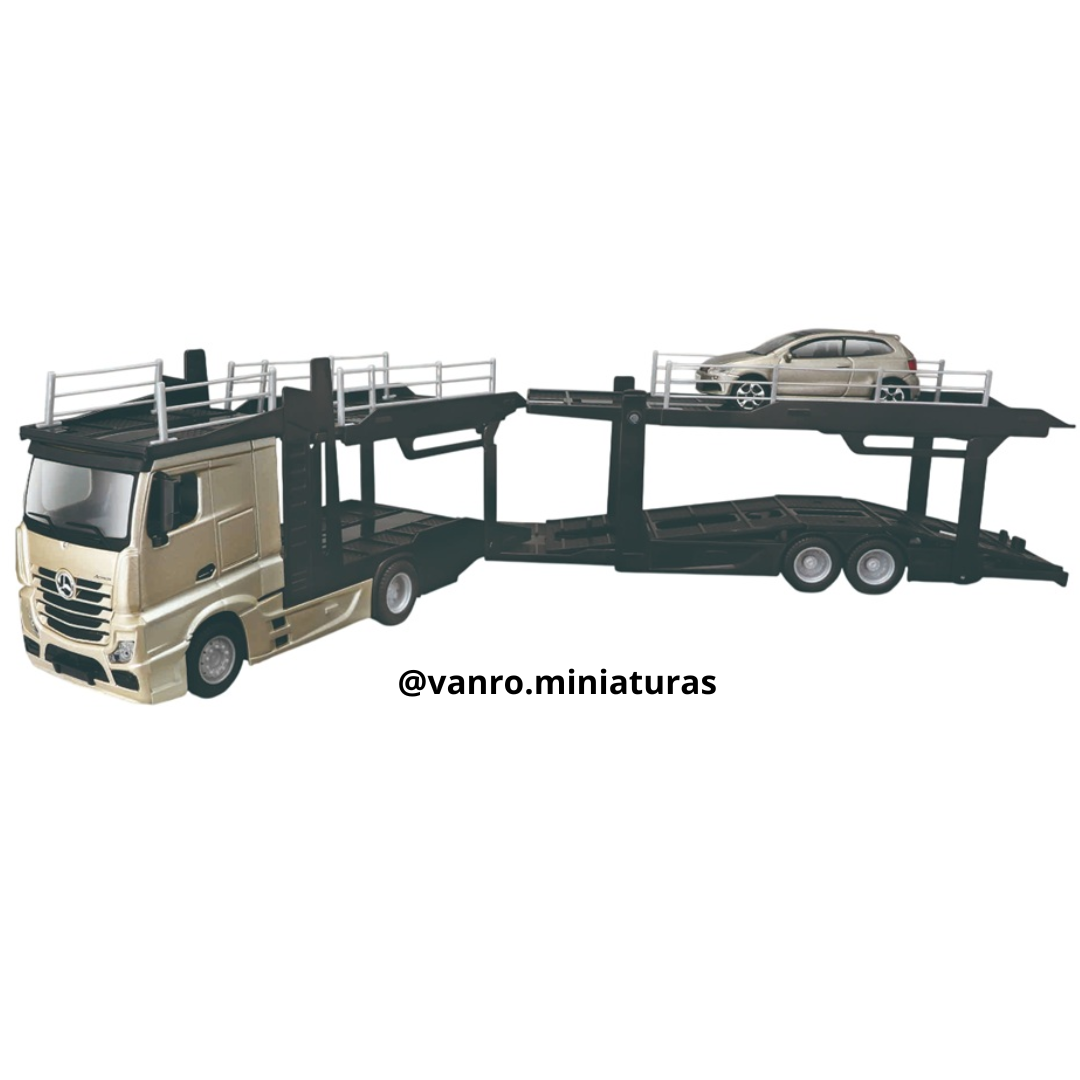 Camión Mercedes Benz Actros 4×2 transporte automóviles – Bburago