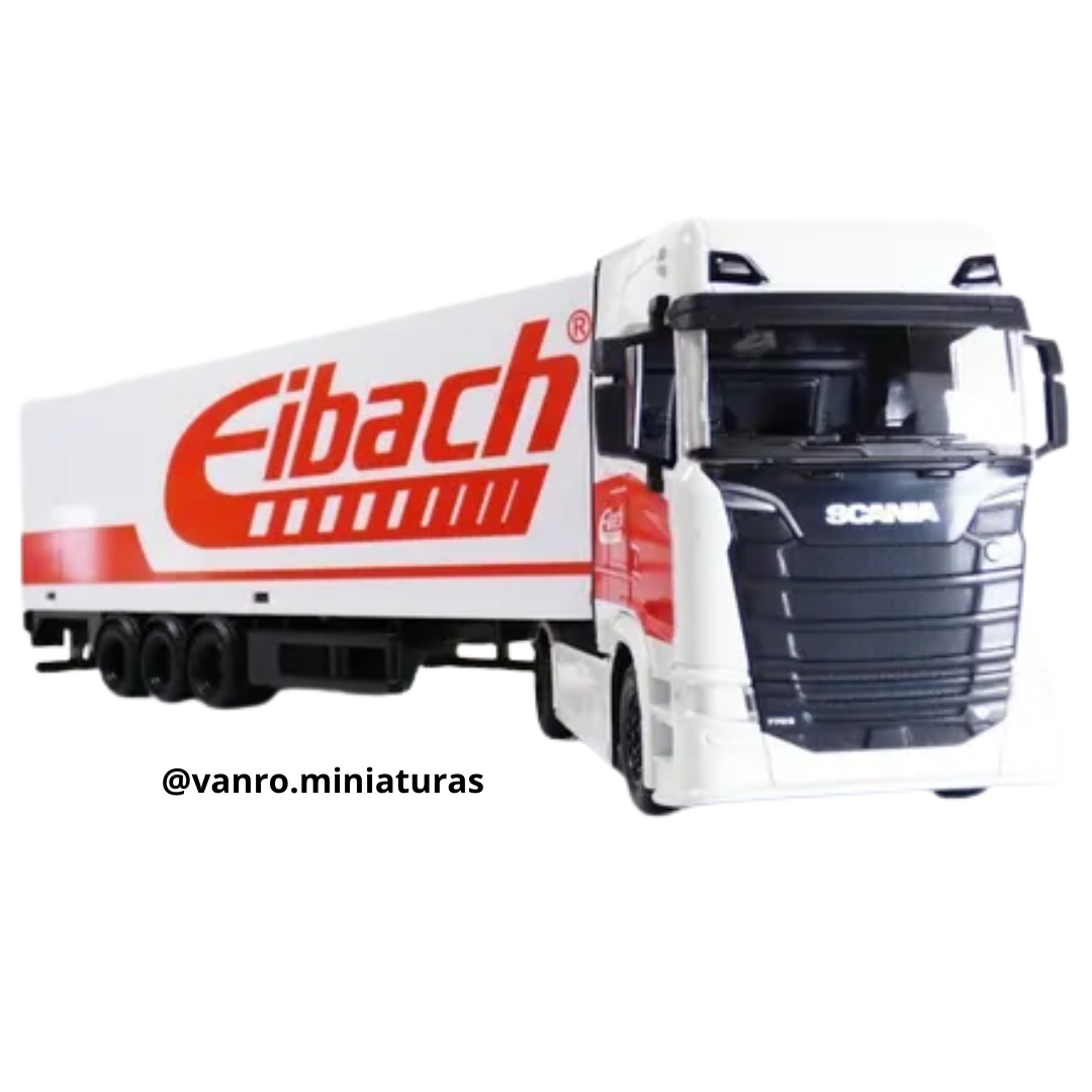 Camión Scania 770S A 4×2 con semiremolque – Bburago