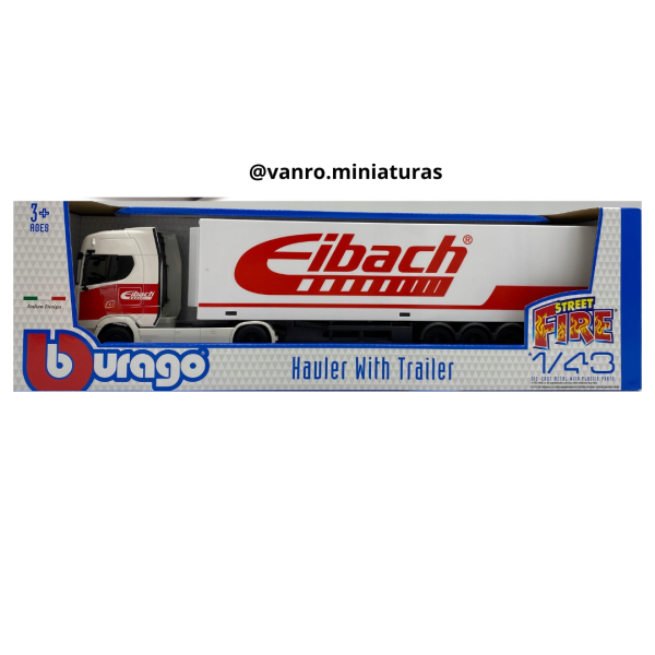 Camión Scania 770S A 4x2 con semiremolque - Bburago - Imagen 4