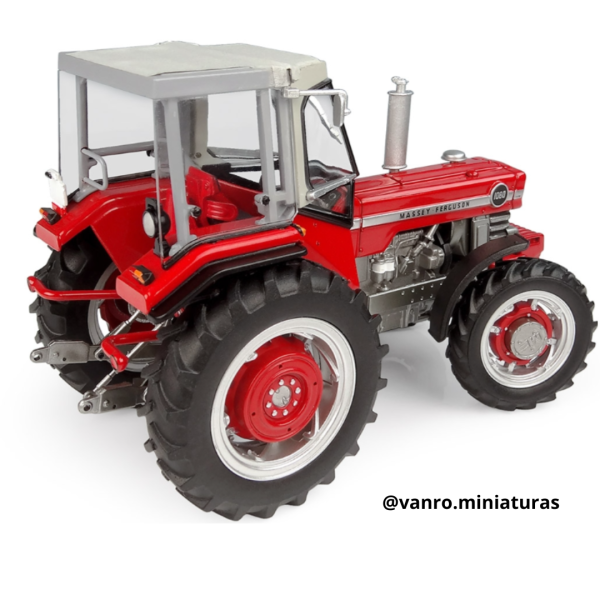 Tractor Massey Ferguson 1080 4WD C/Cabina - Universal Hobbies - Imagen 4