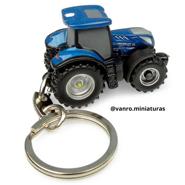 Llavero Tractor New Holland T7.300 Blue Power - Imagen 3