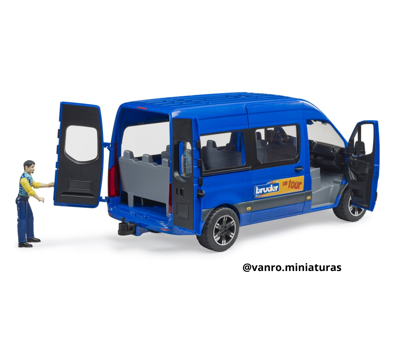 Furgón de transporte Mercedes Benz Sprinter - Bruder Toys - Imagen 3