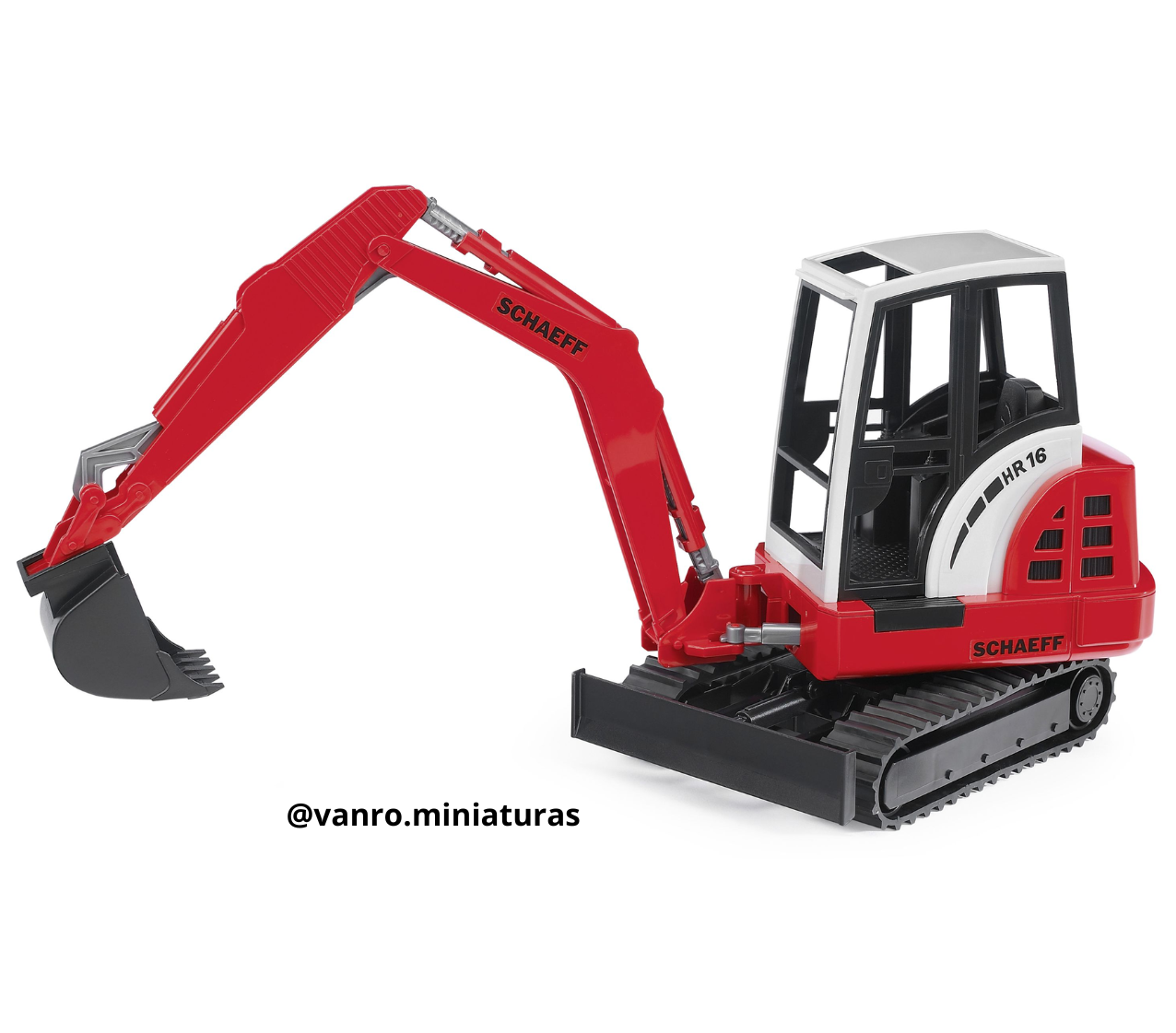 Miniexcavadora Schaeff HR16 – Bruder Toys