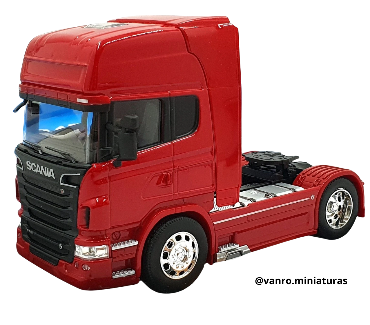 Camión Scania R730A 4×2 rojo – Welly