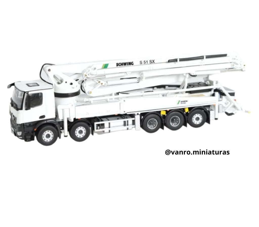 Bomba de hormigón Mercedes-Benz Arocs 10×4 - NZG
