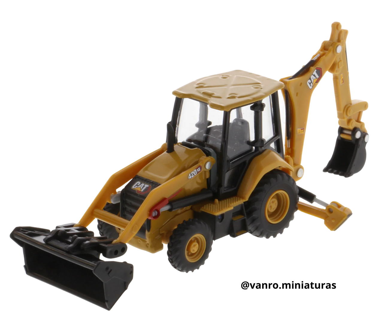 Retroexcavadora Cat. 420 XE – Diecast Masters